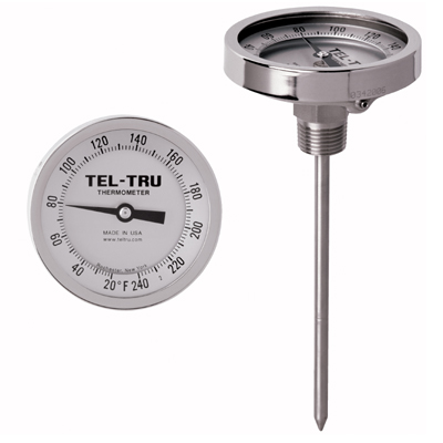 Tel-Tru Bimetal Industrial Dial Thermometers - Image 5