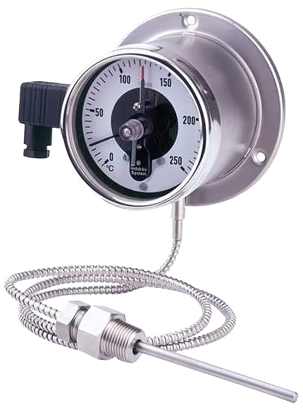80mm, 100mm,160mm & 200mm High Precision Non-Toxic Remote Reading Dial Thermometers - Image 2